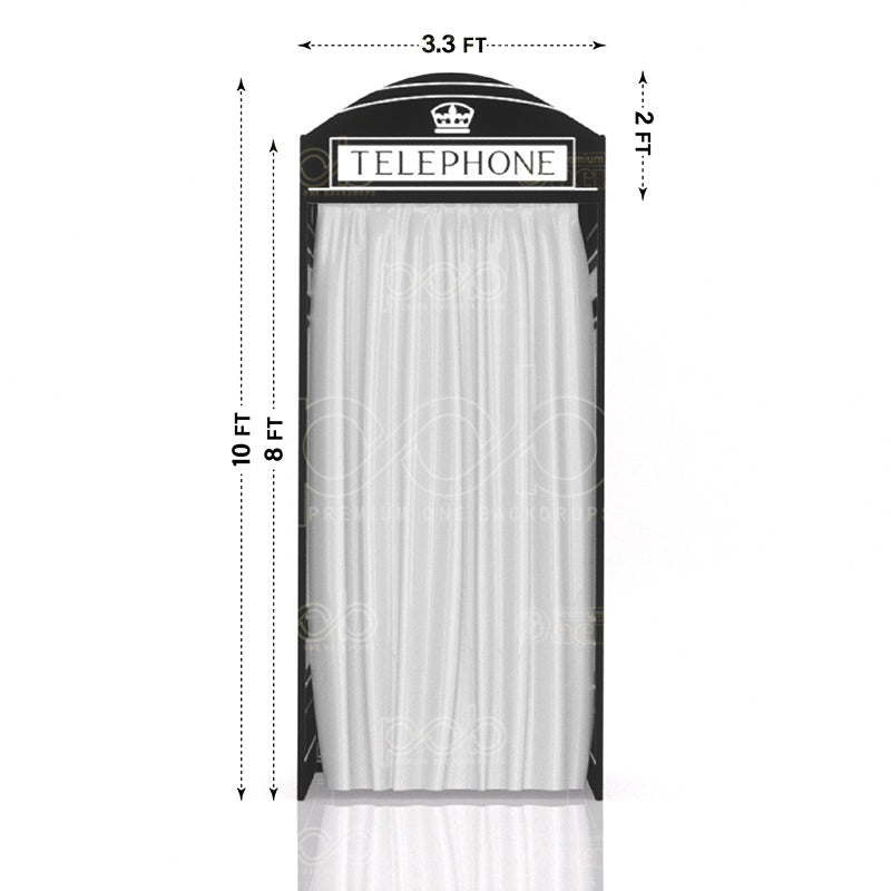 premium one 360 enclosure-telephone booth enclosure