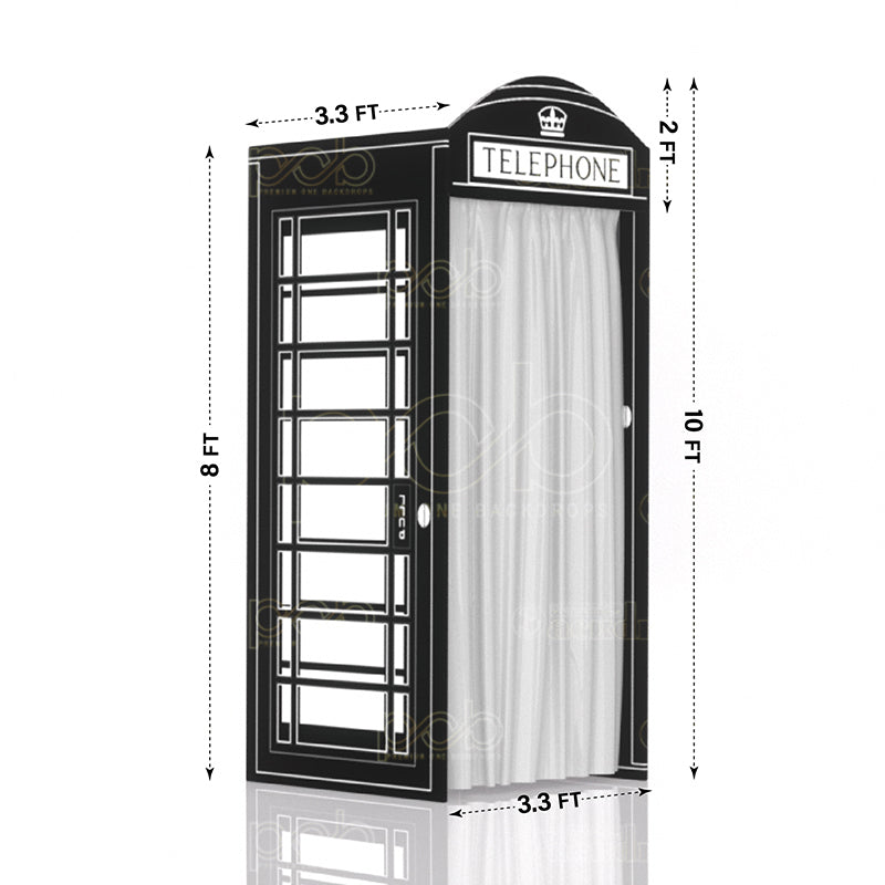 premium one 360 enclosure-telephone booth enclosure