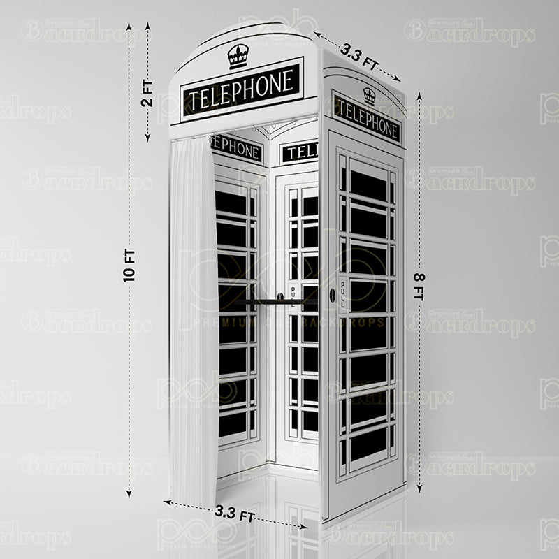 premium one 360 enclosure-telephone booth enclosure