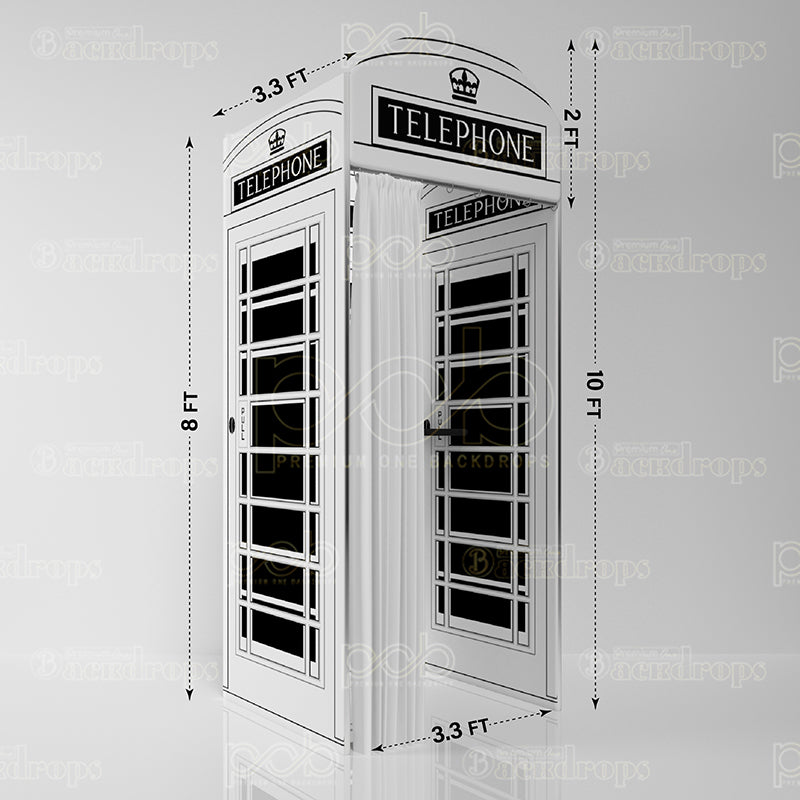 premium one 360 enclosure-telephone booth enclosure